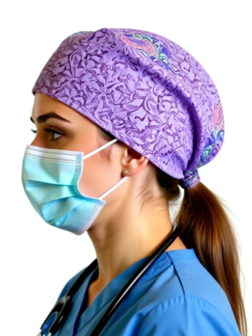Unisex Style Surgical/Scrub/Dental Cap O/S (SS09)